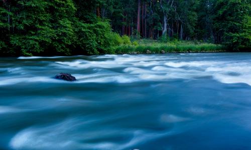 The Upper Klamath River in Oregon.