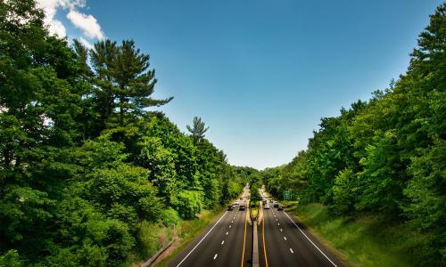 Parkway in Connecticut