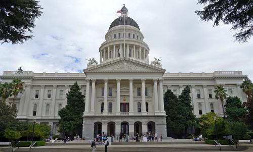 The State House in California.