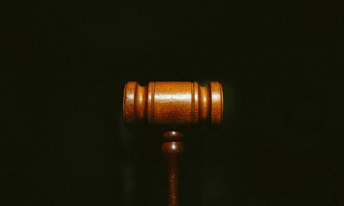 A gavel.